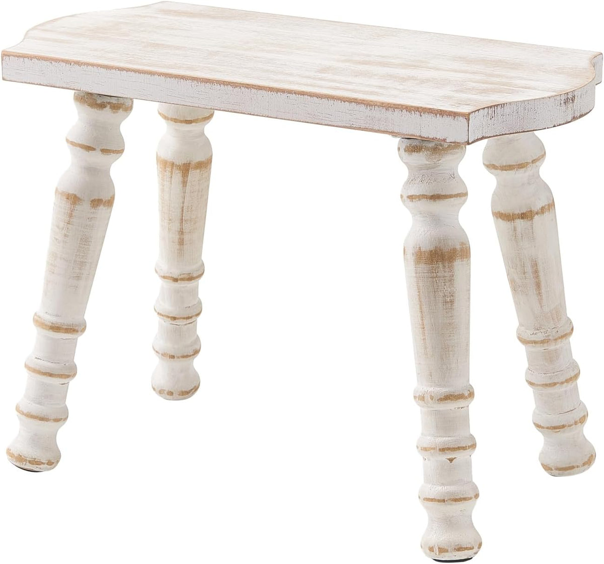 Solid Wood Small Stool 300lb Capacity