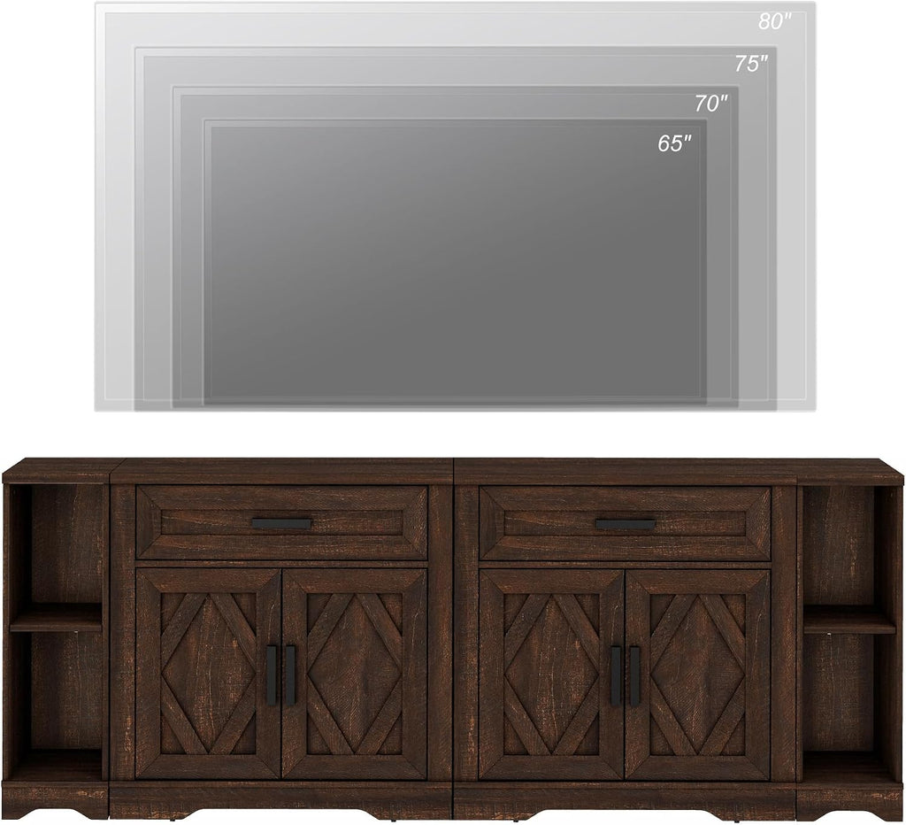 Farmhouse Sideboard Barn Door Design