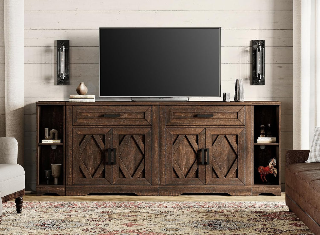 Farmhouse Sideboard Barn Door Design